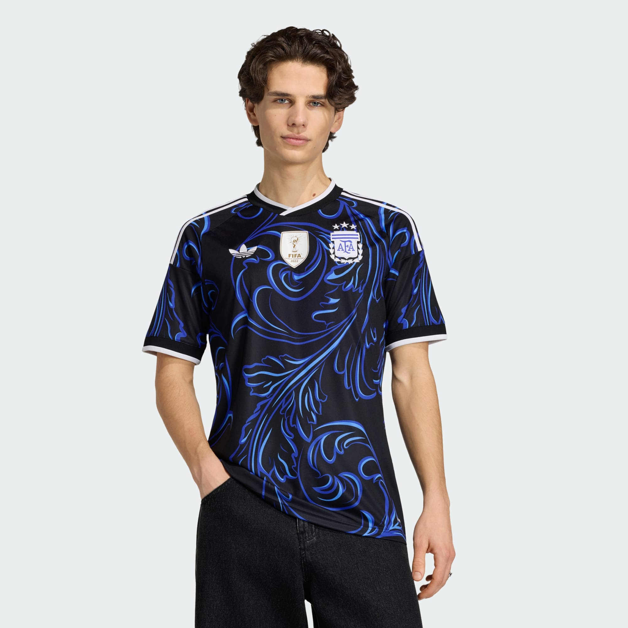 Camisa_II_Selecao_Argentina_26_Preto_JM8395_21_model - Ride Up Sports
