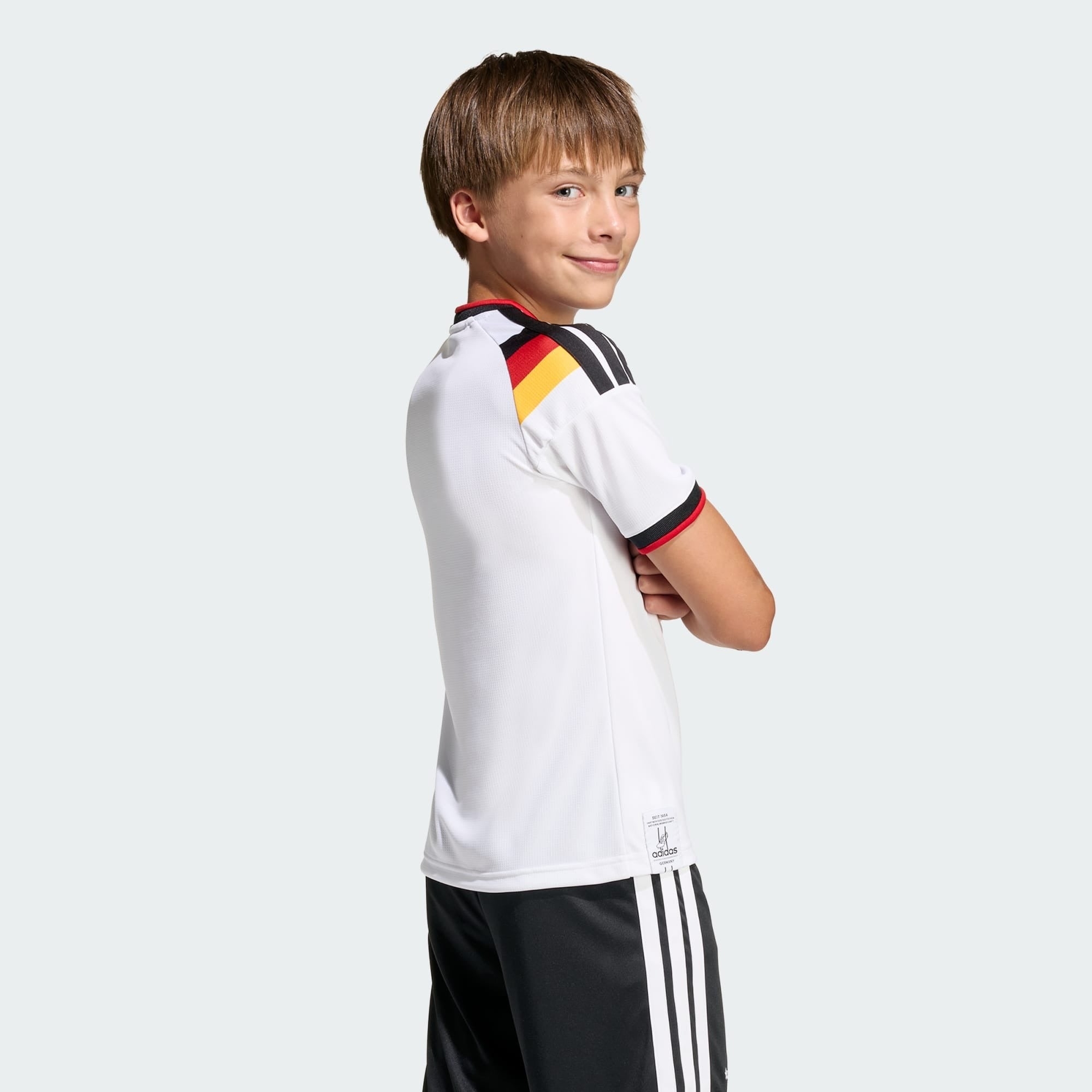 Camisa_I_Alemanha_26_Infantil_Br_1 - Ride Up Sports