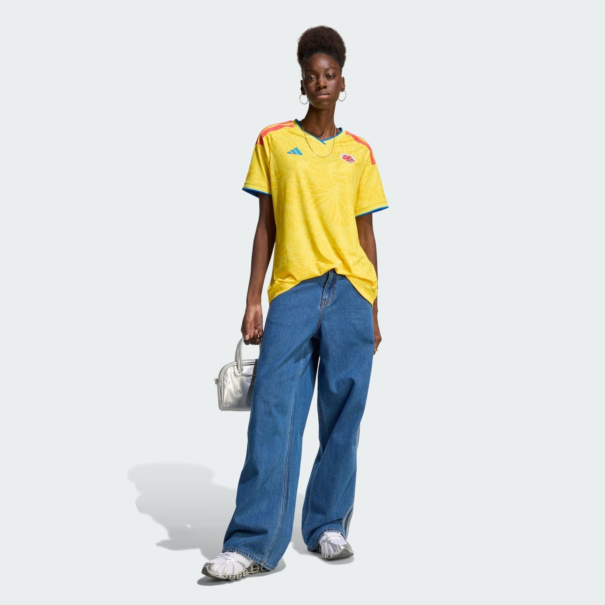 Camisa_I_da_FCF_26_Amarelo_JZ878_2 - Ride Up Sports