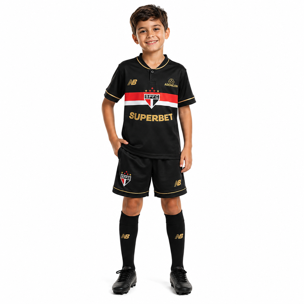 São Paulo Kids' Kit 25/26 Third