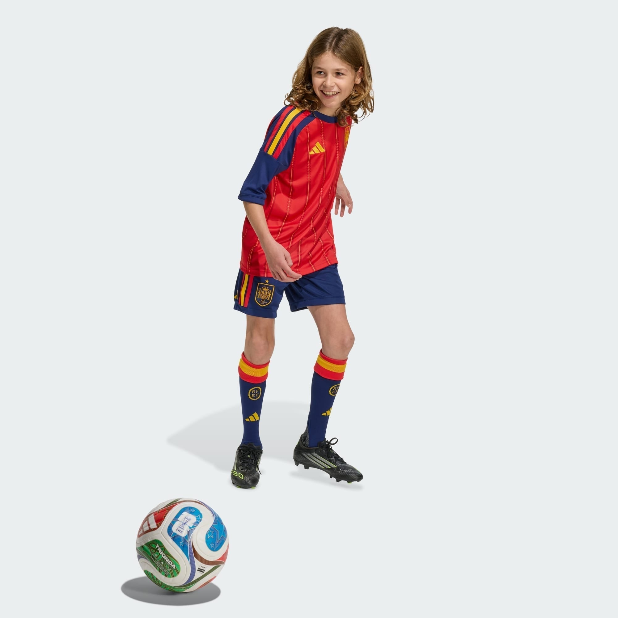 Shorts_Espanha_26_I_infantil_Azu_4 - Ride Up Sports